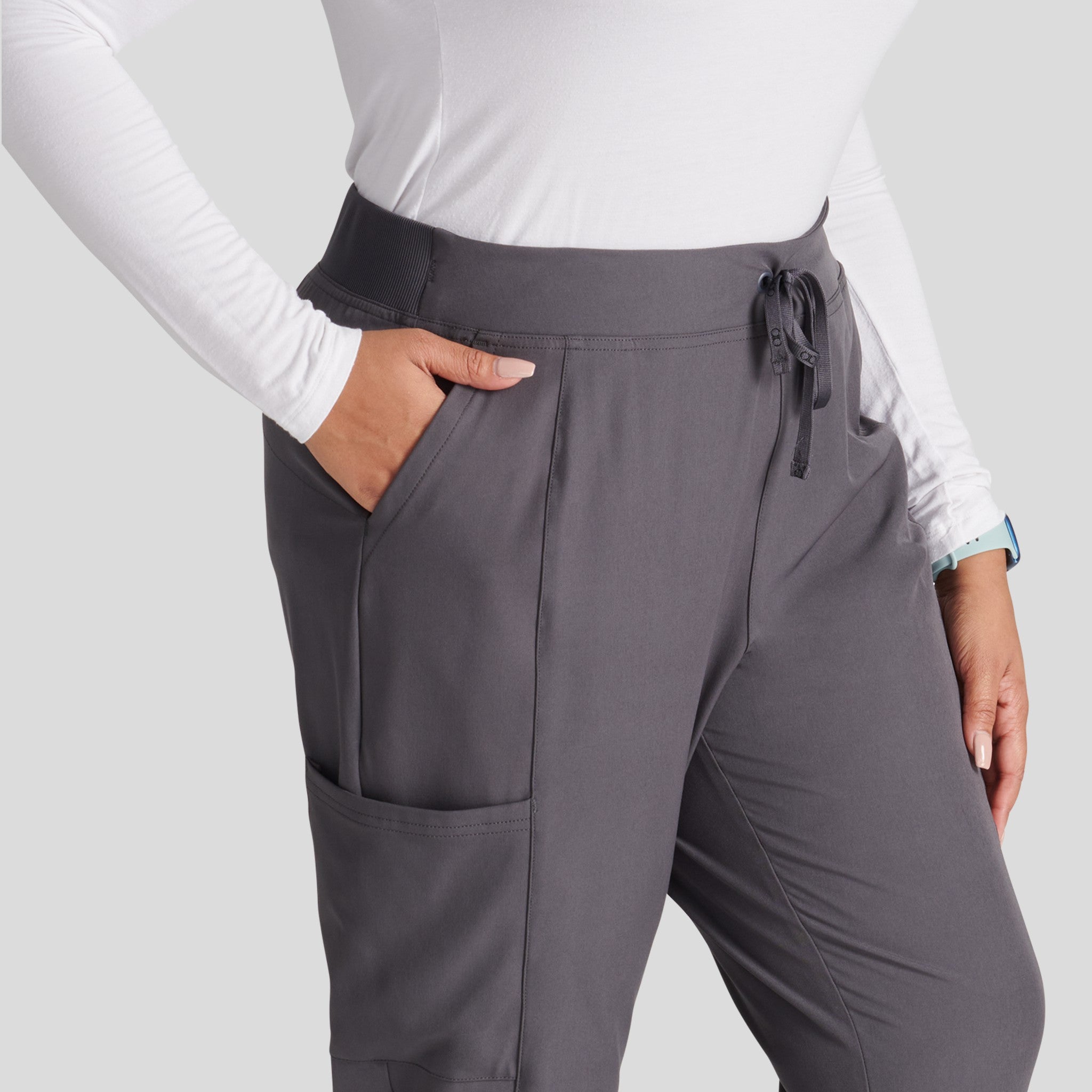 High Waist Gusset Jogger
