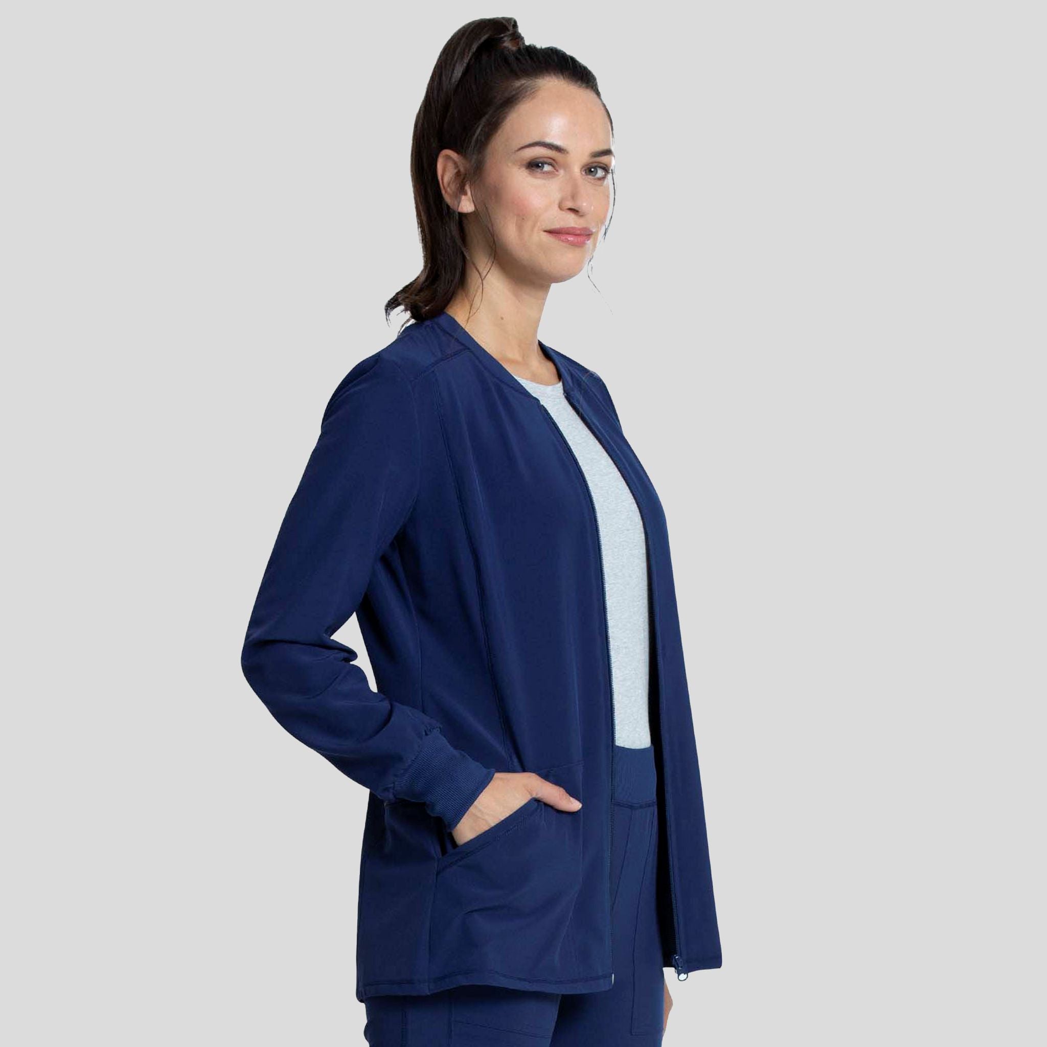 Zip Front Jacket