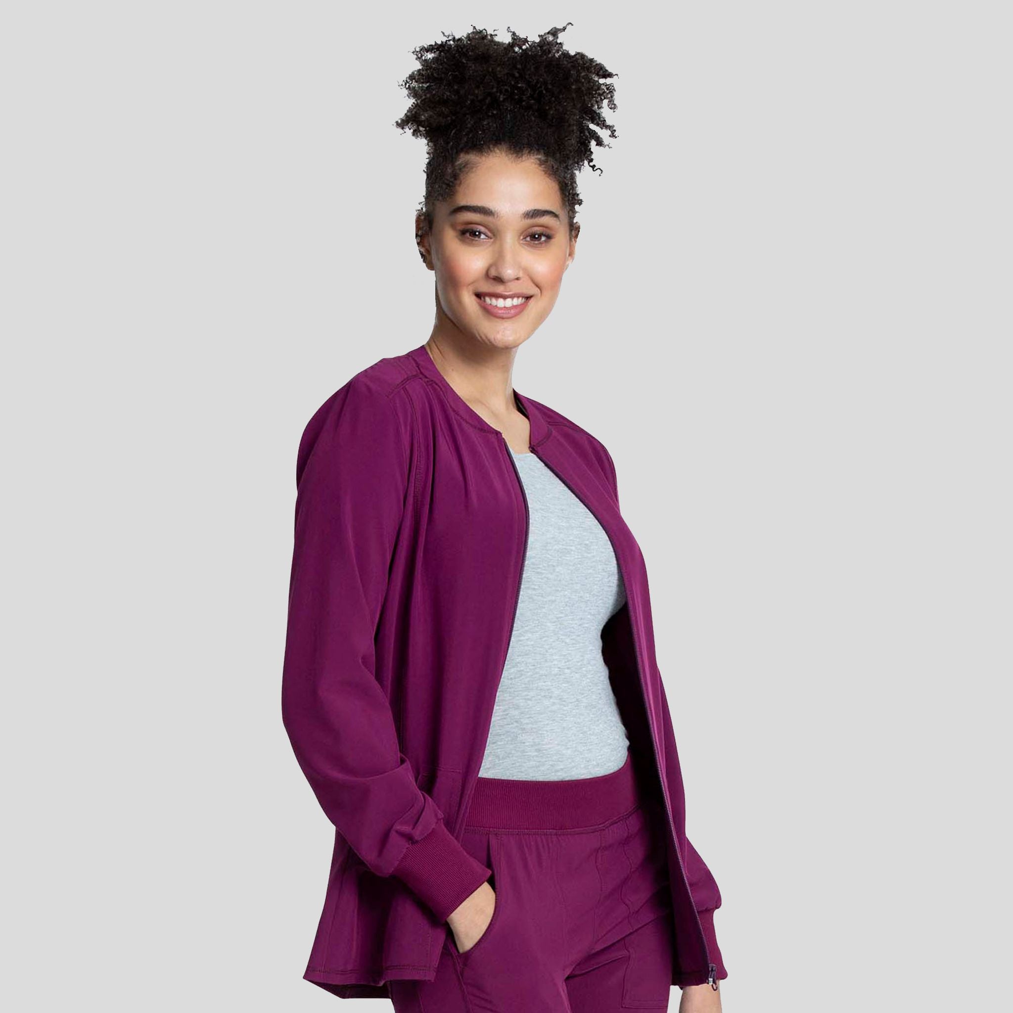 Zip Front Jacket