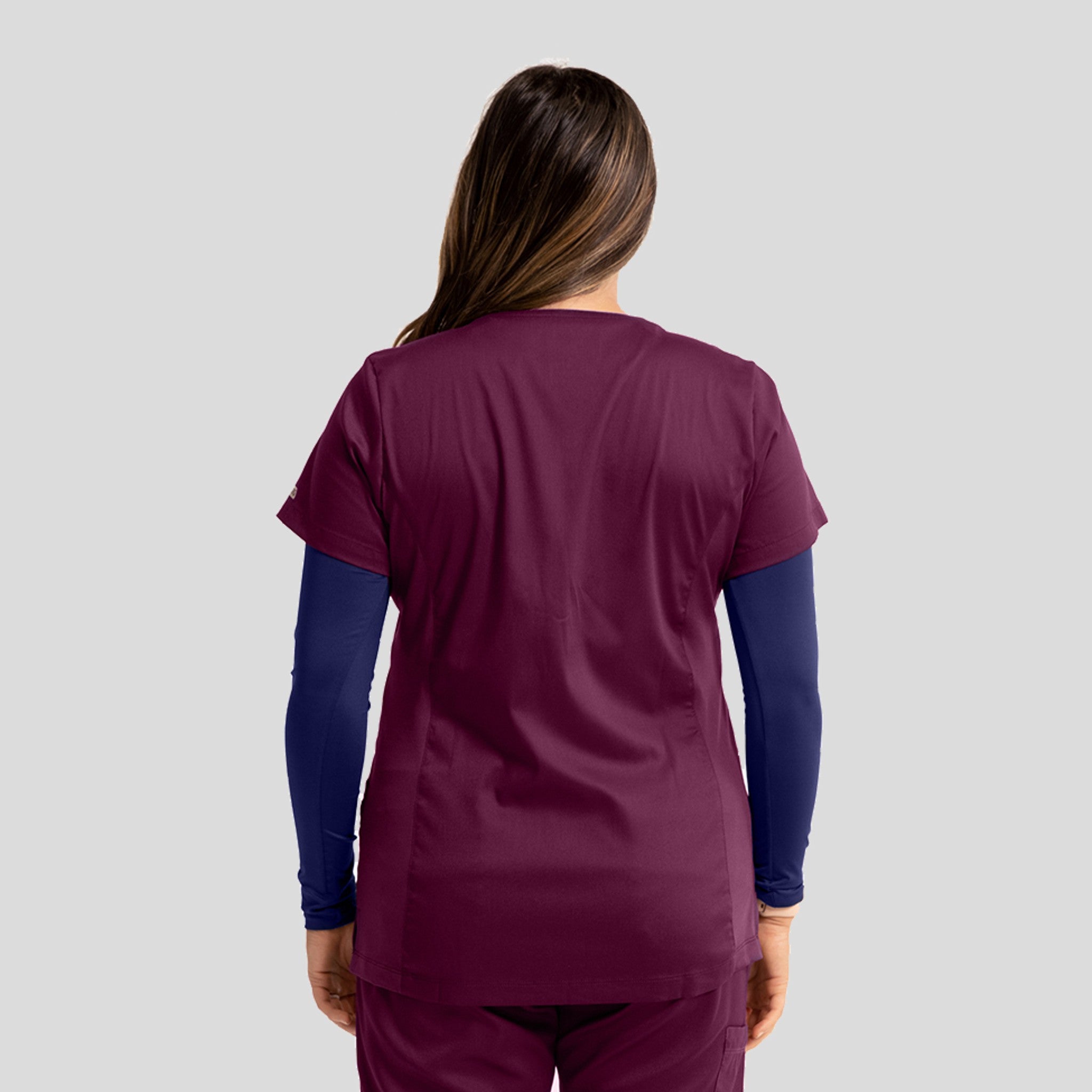 Women’s Mock Wrap Knit Side Top