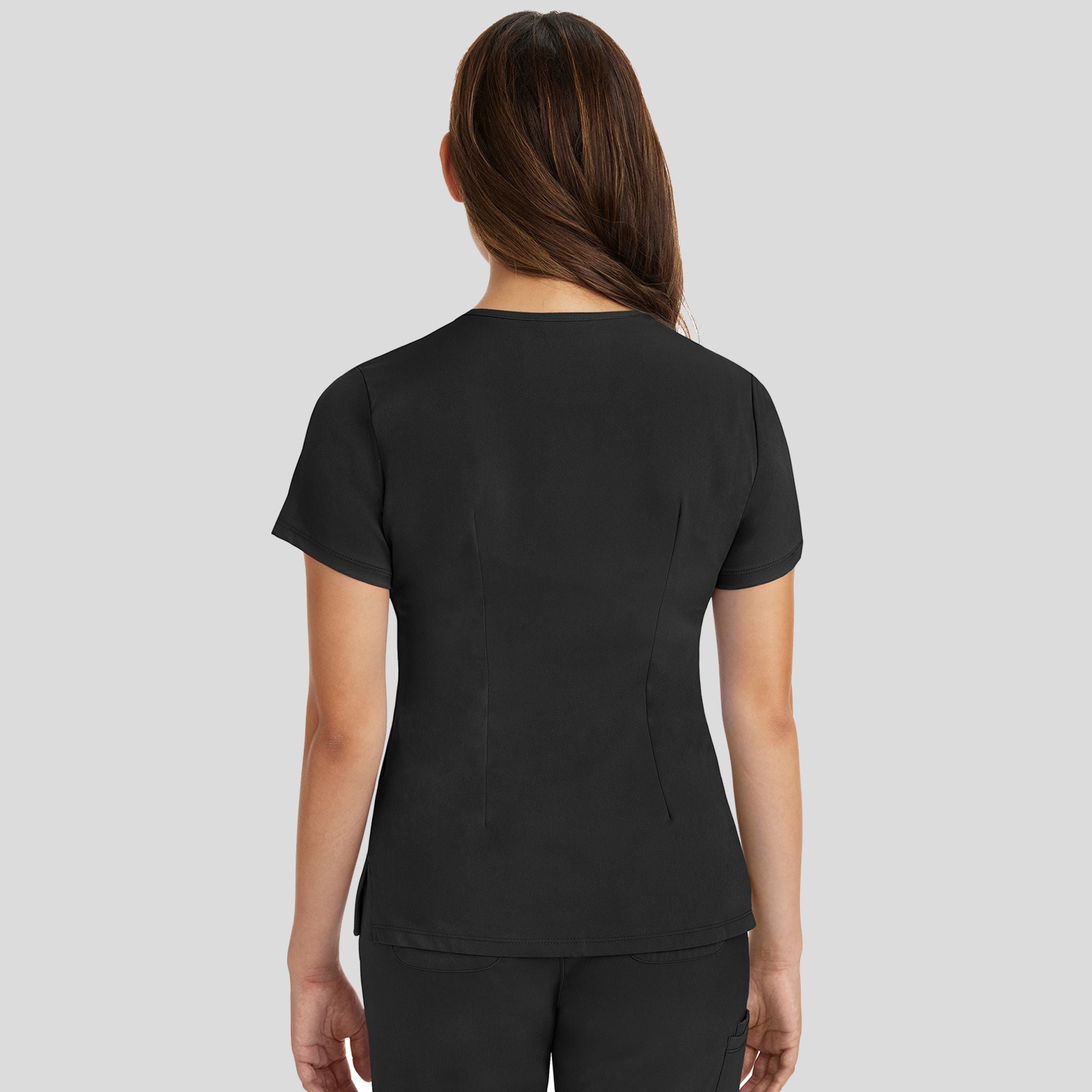 Women's Monica V-Neck Solid Scrub Top