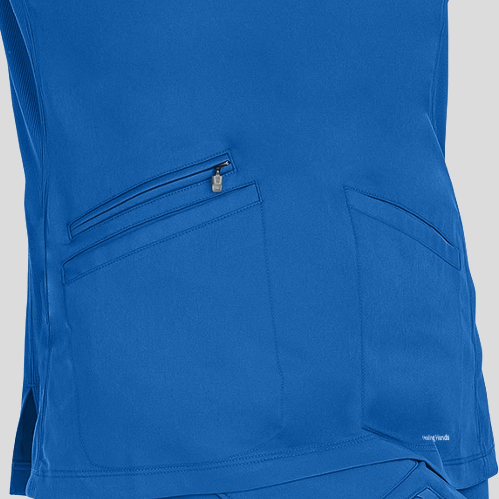 Women's Mariah Rib Trim Scrub Top