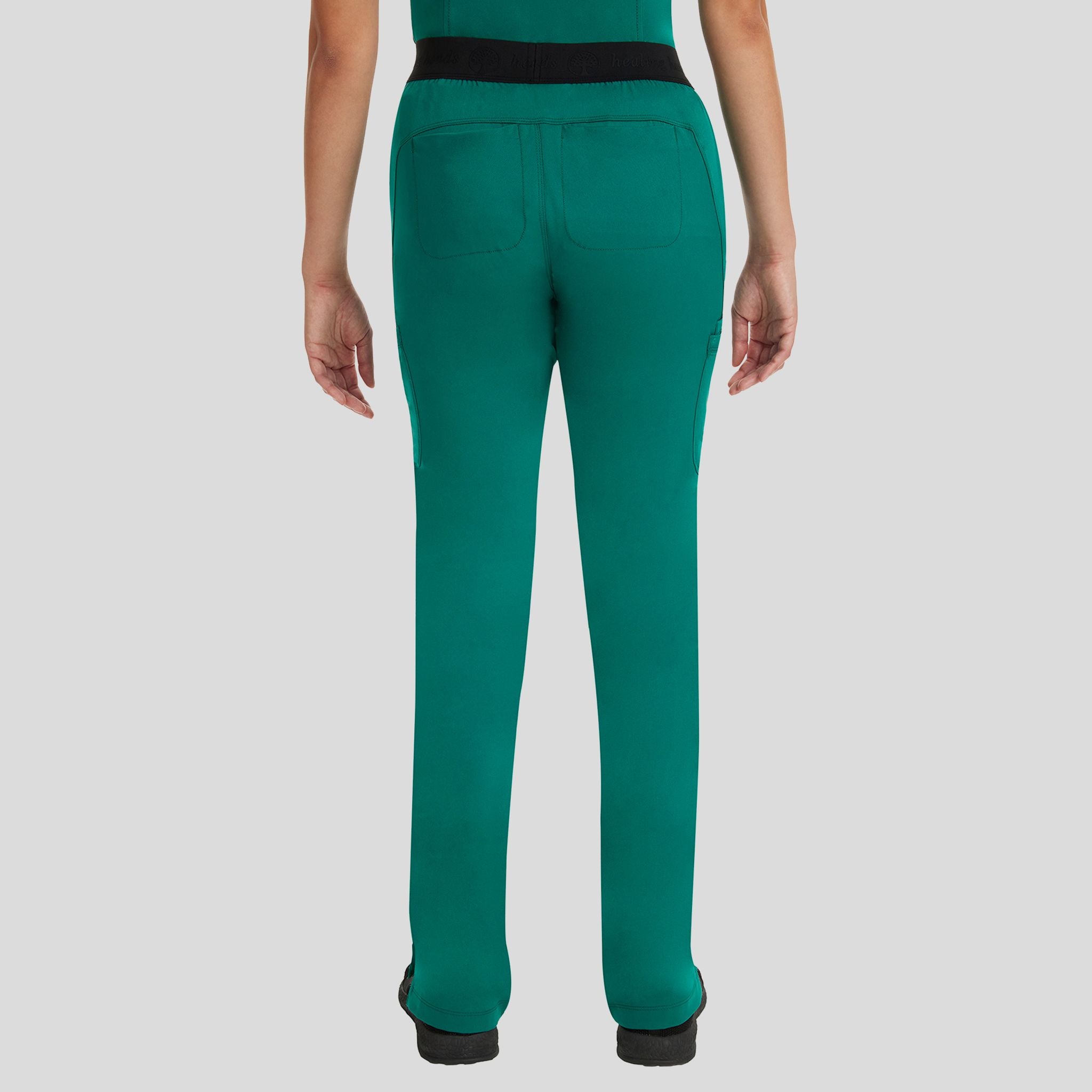 Women's Rachel Elastic Waistband Cargo Scrub Pant