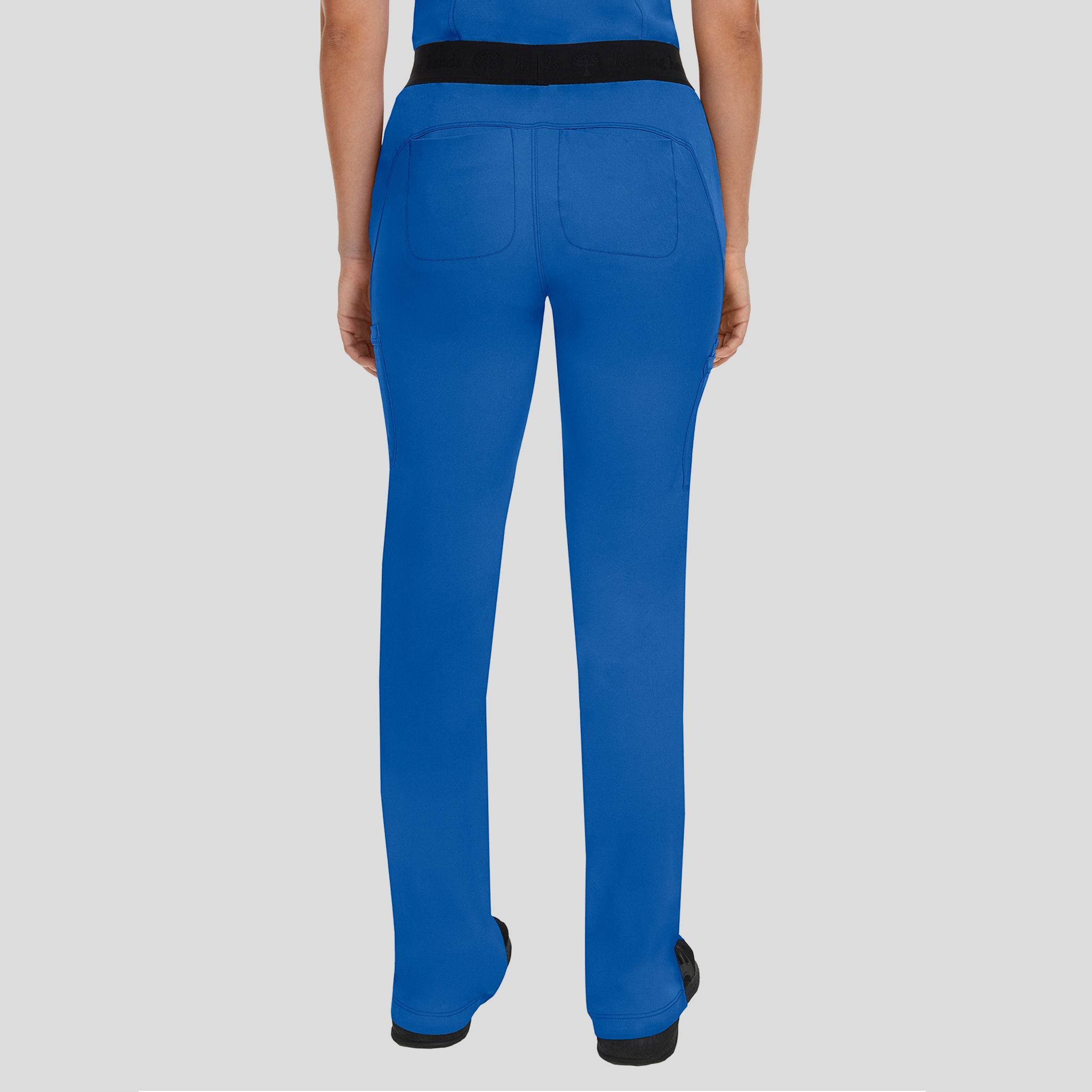 Women's Rachel Elastic Waistband Cargo Scrub Pant