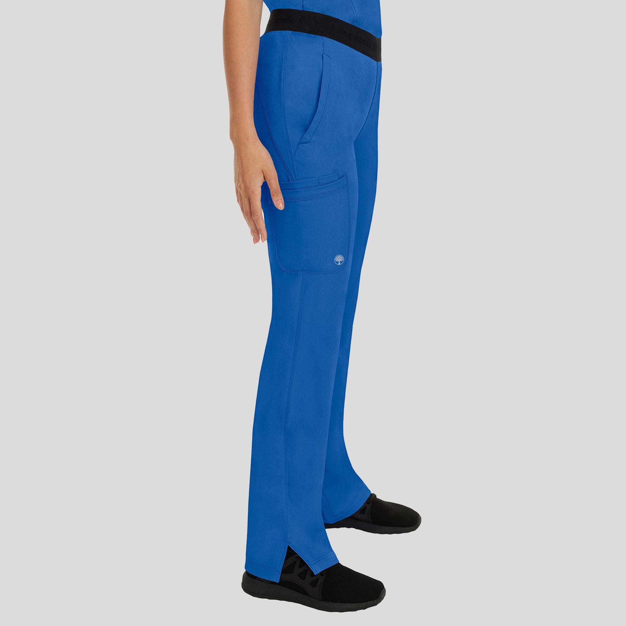 Women's Rachel Elastic Waistband Cargo Scrub Pant