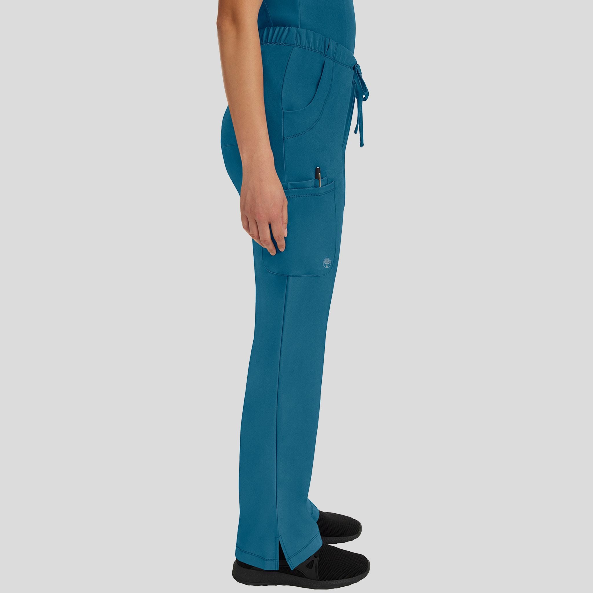 Women's Rebecca Drawstring Flare Scrub Pant