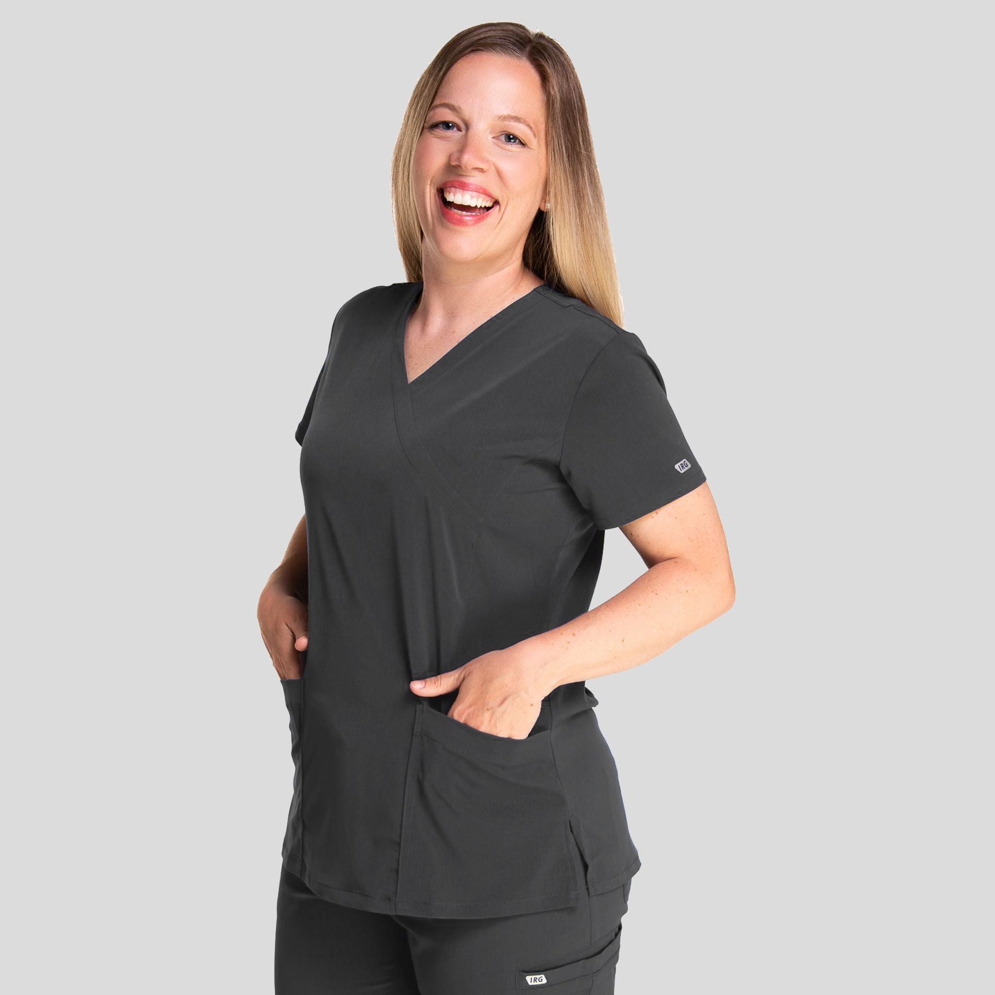 Women’s Mock Wrap Top