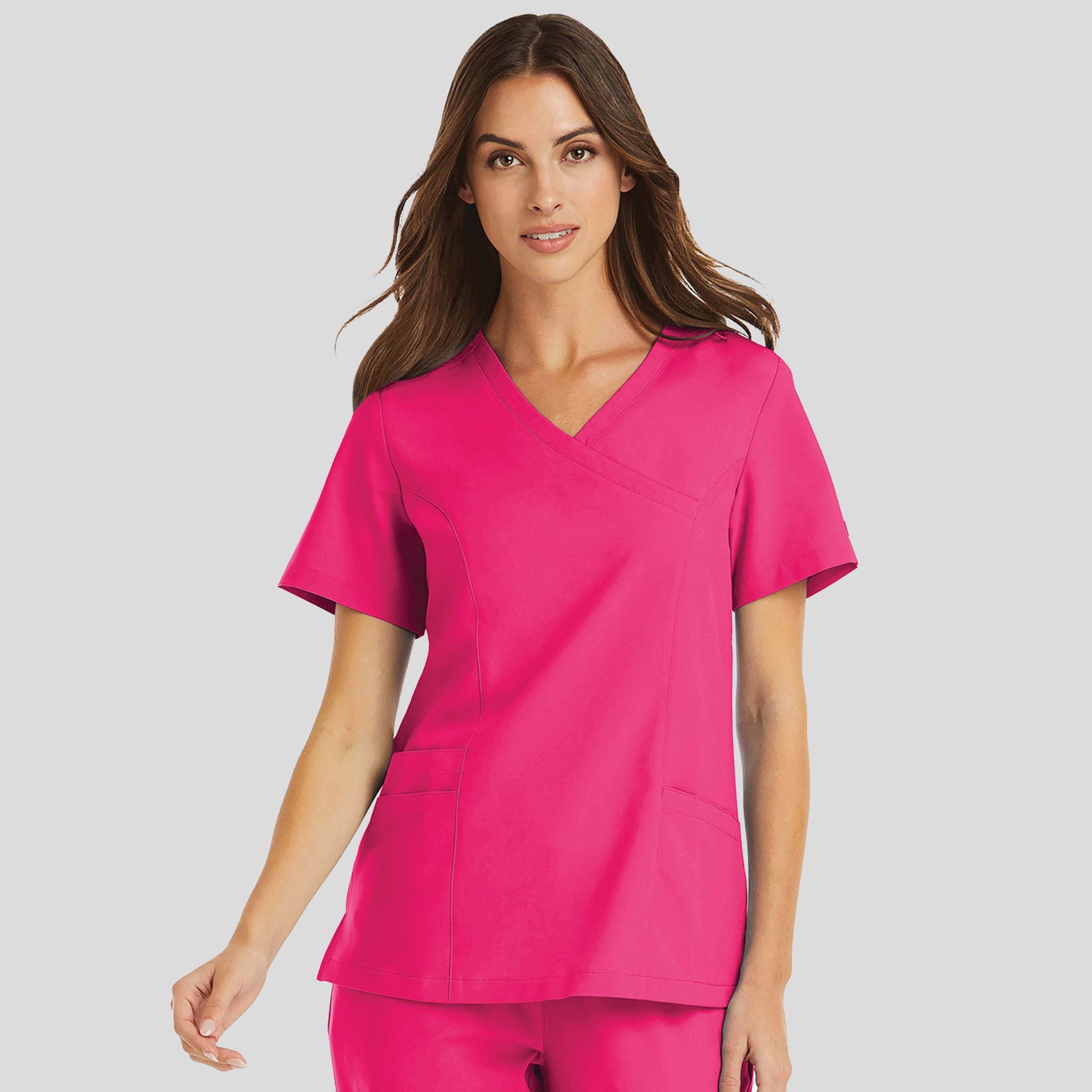 Women's Mock Wrap Top