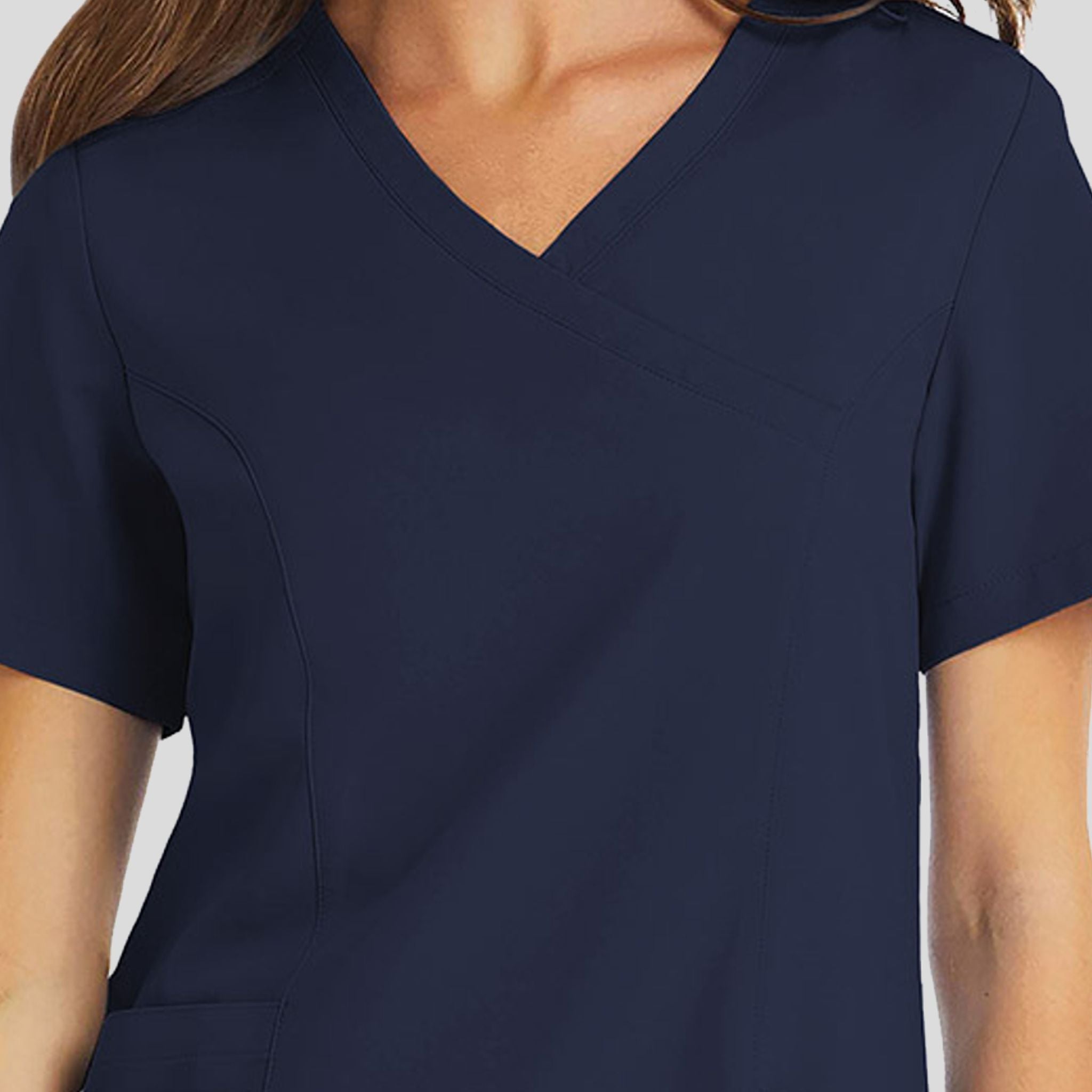 Women's Mock Wrap Top