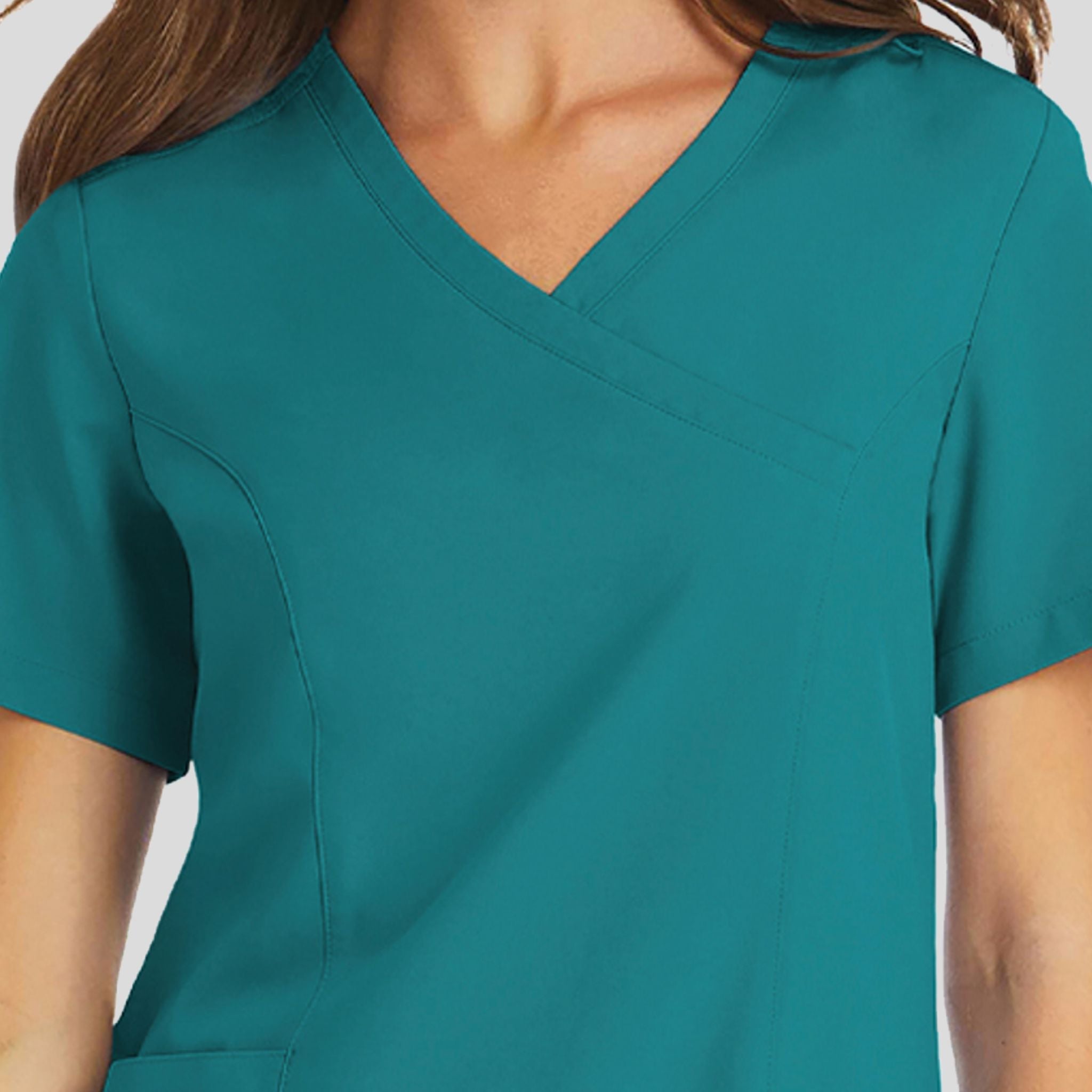 Women's Mock Wrap Top