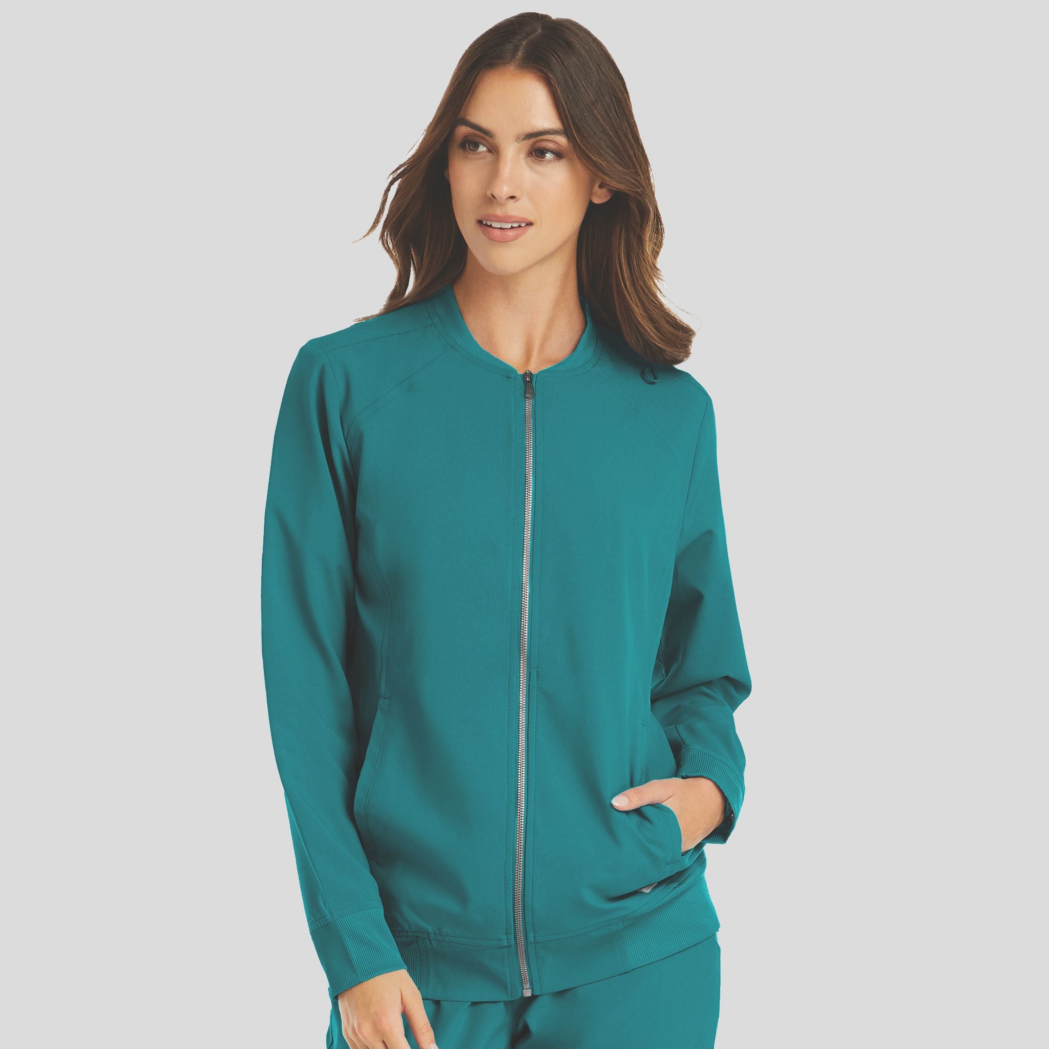 Women's Front Zip Warm-up Jacket