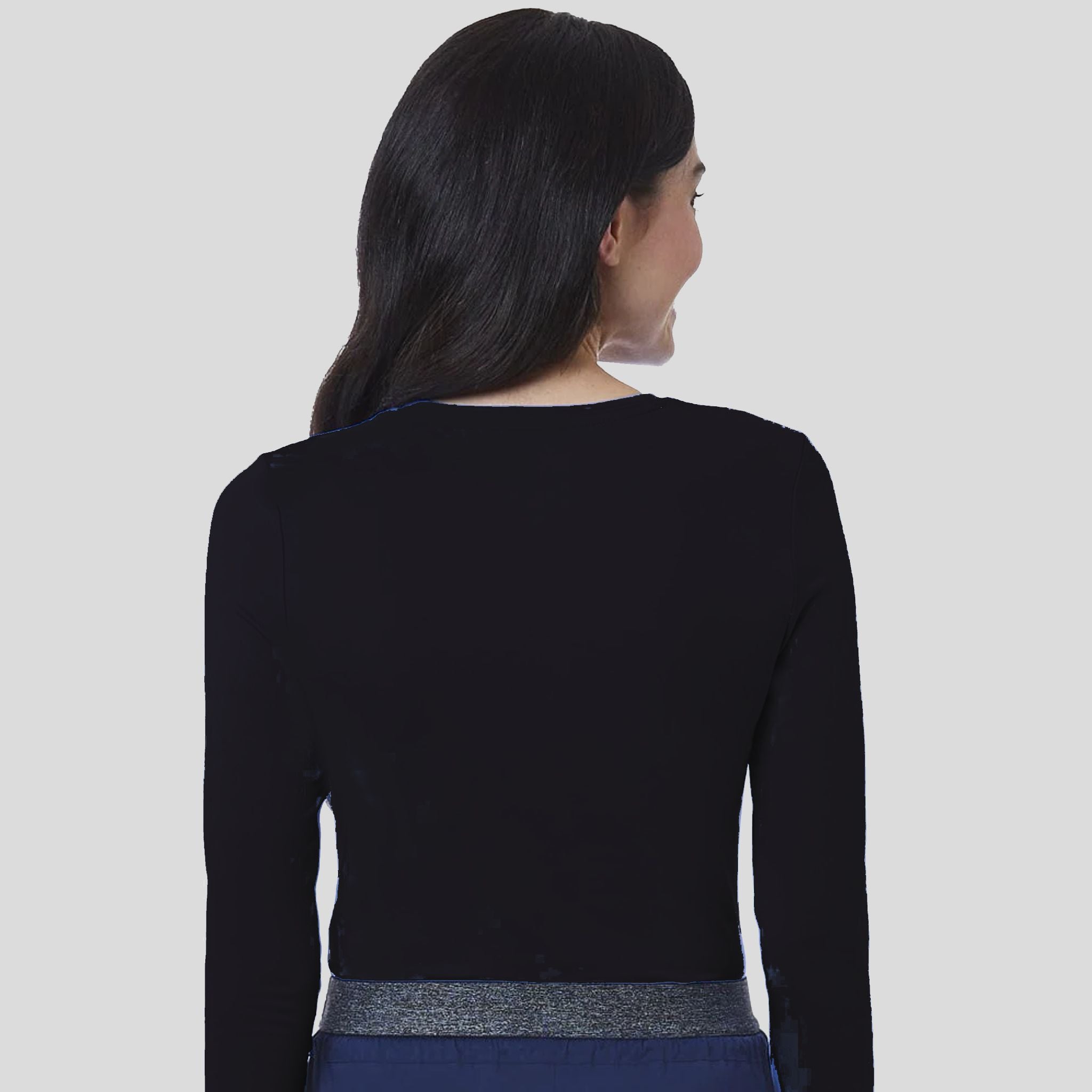 Women's Basic Long Sleeve Under Scrub Tee