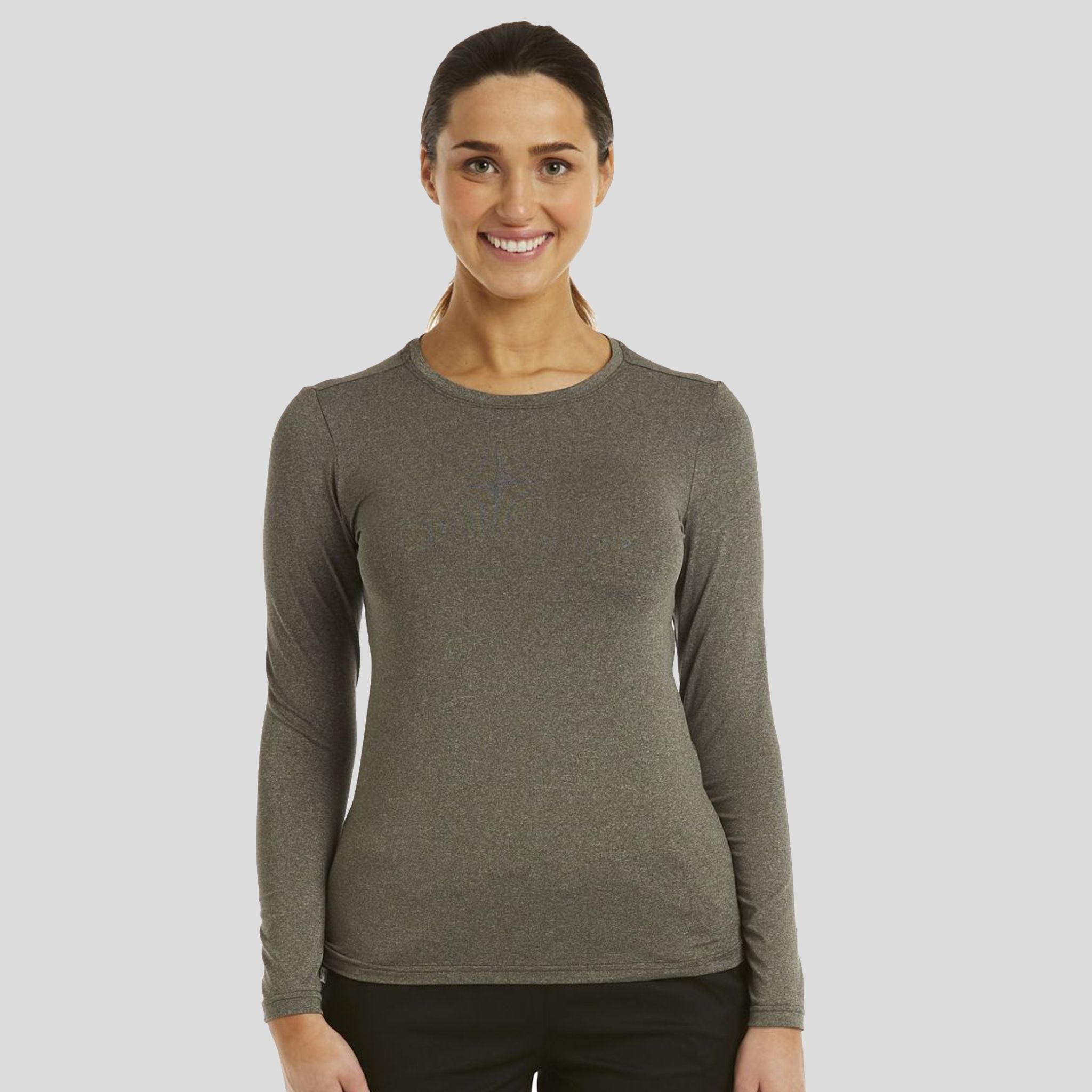 Women's Basic Long Sleeve Under Scrub Tee