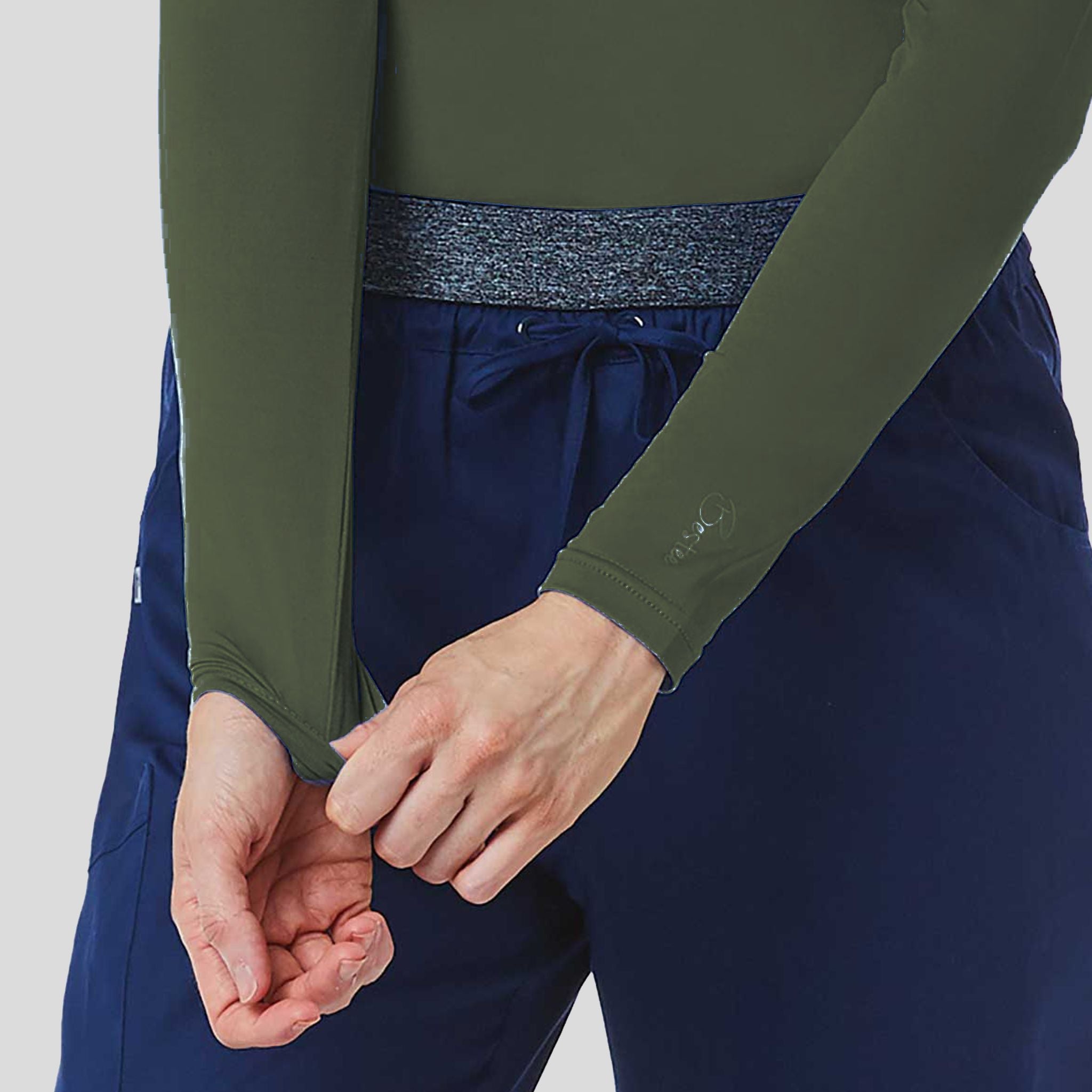 Women's Basic Long Sleeve Under Scrub Tee