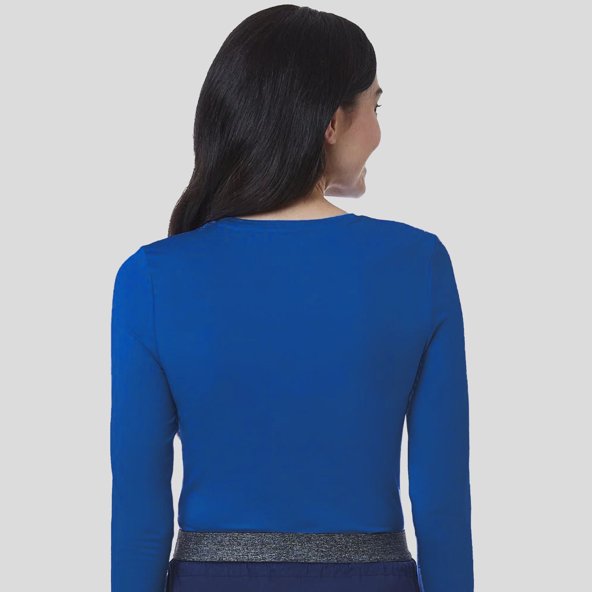 Women's Basic Long Sleeve Under Scrub Tee