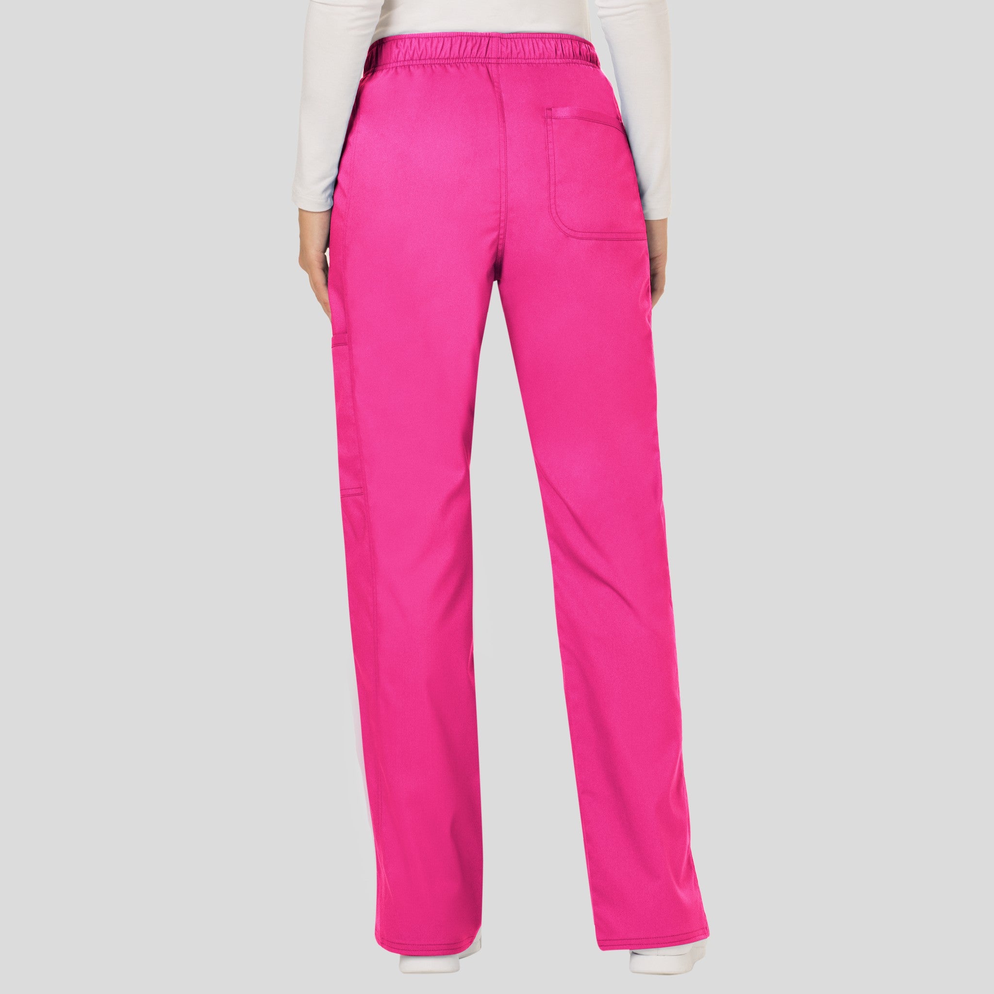 Women's Drawstring Flare Scrub Pant