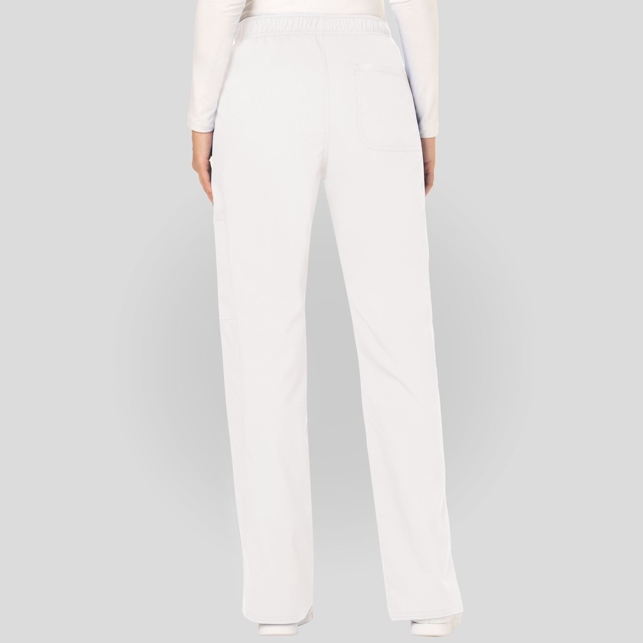 Women's Drawstring Flare Scrub Pant