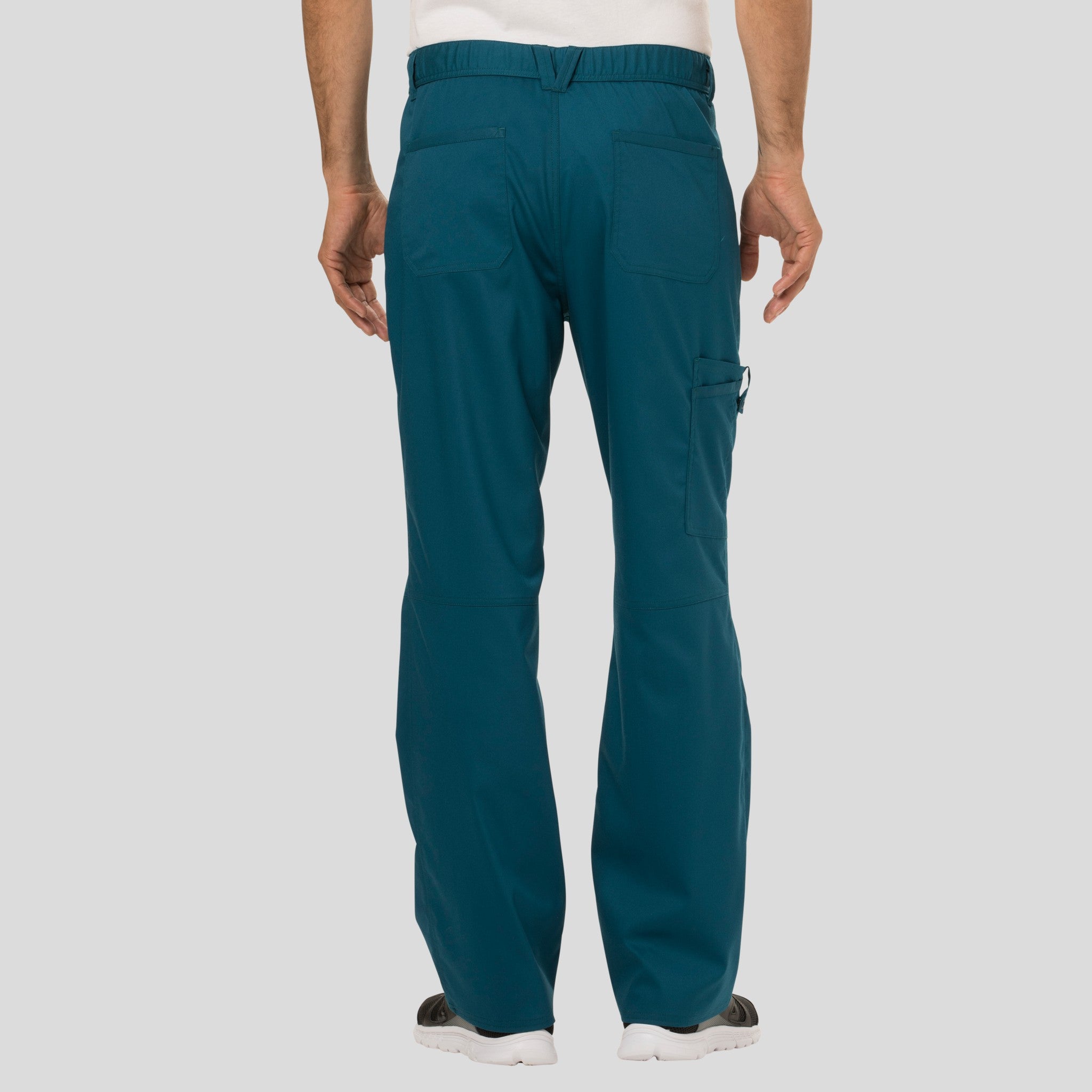 Men's Zip Fly Cargo Scrub Pant