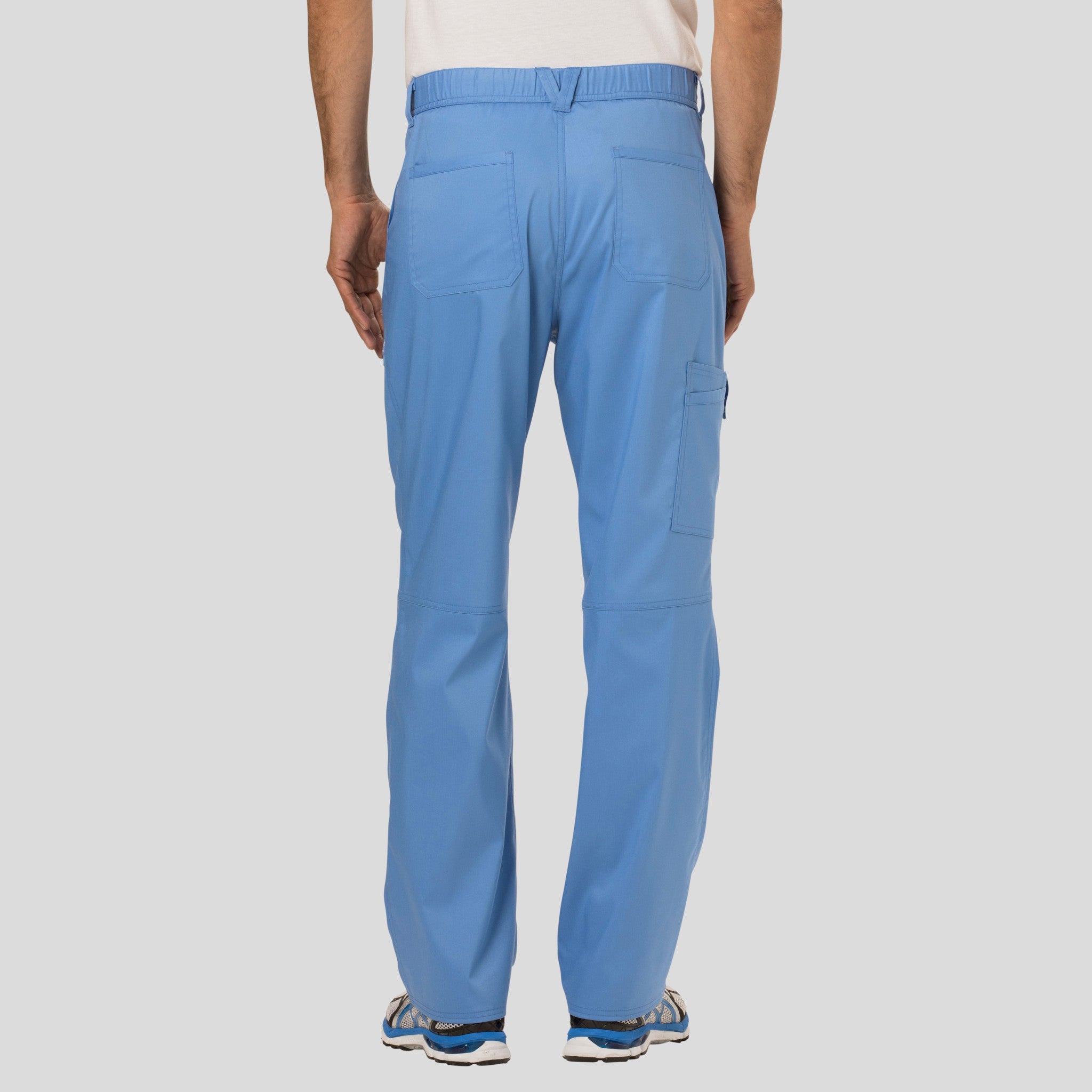 Men's Zip Fly Cargo Scrub Pant