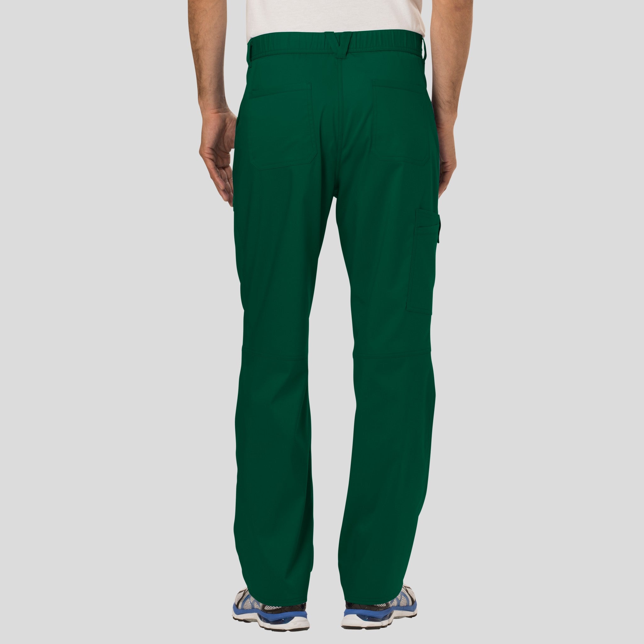 Men's Zip Fly Cargo Scrub Pant