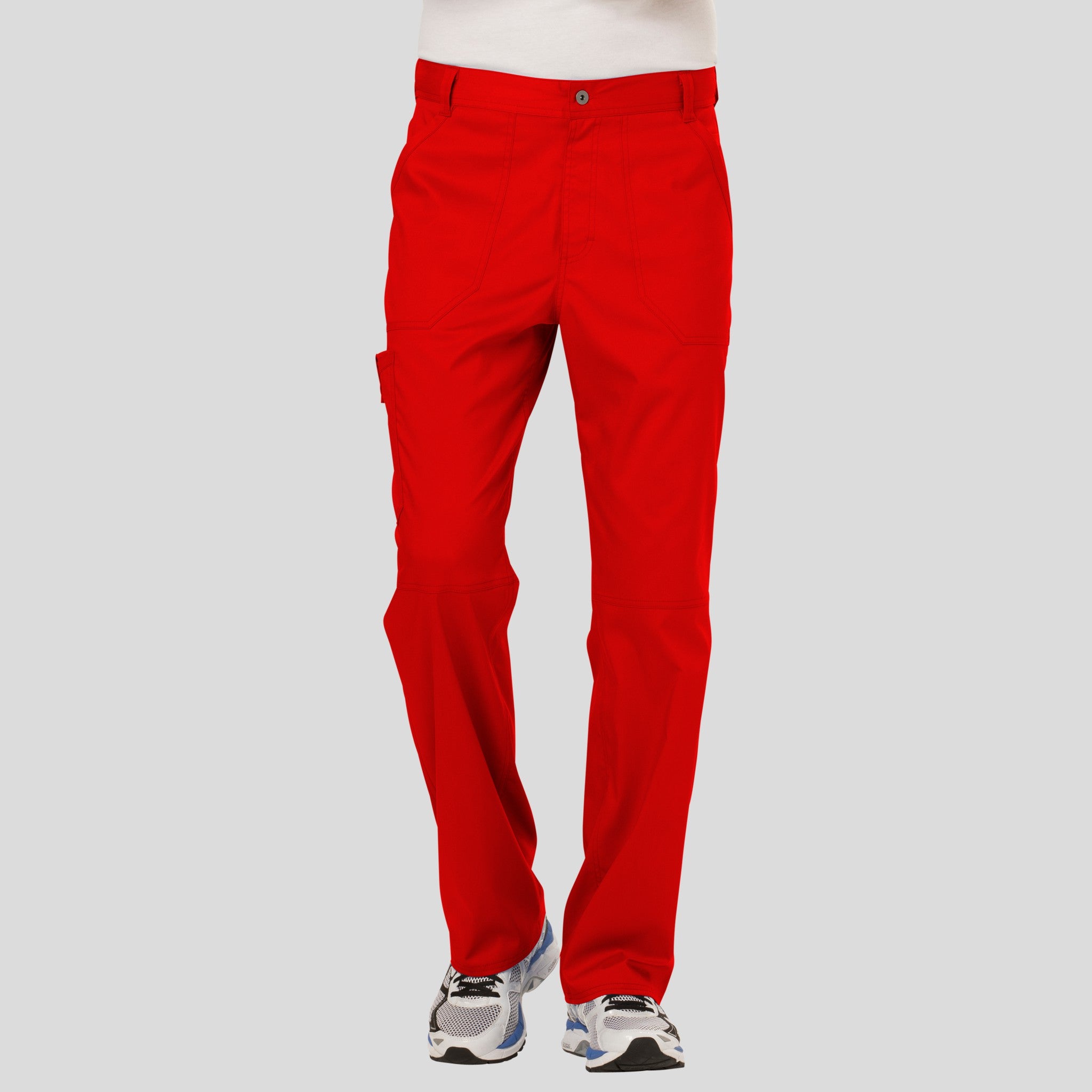 Men's Zip Fly Cargo Scrub Pant