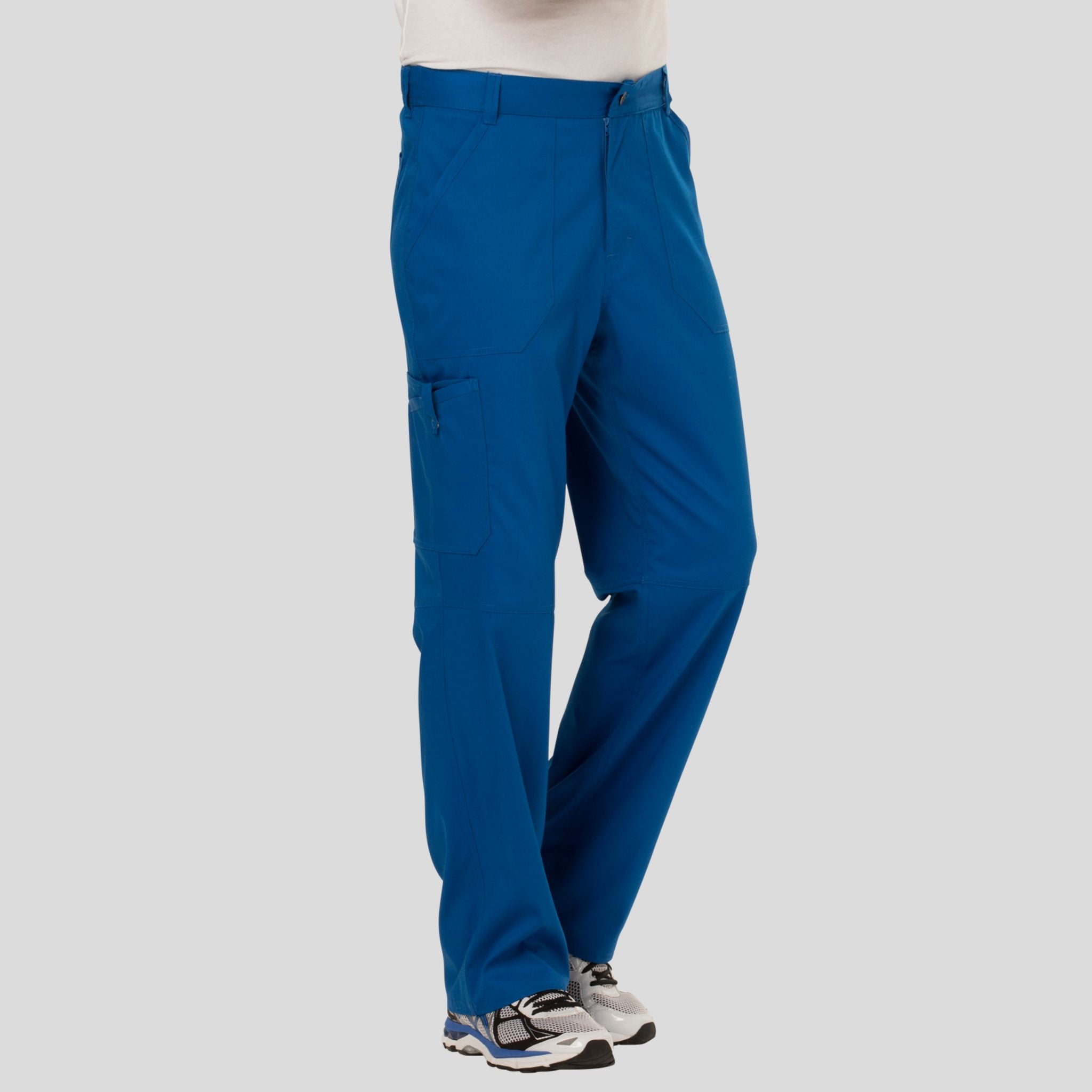 Men's Zip Fly Cargo Scrub Pant