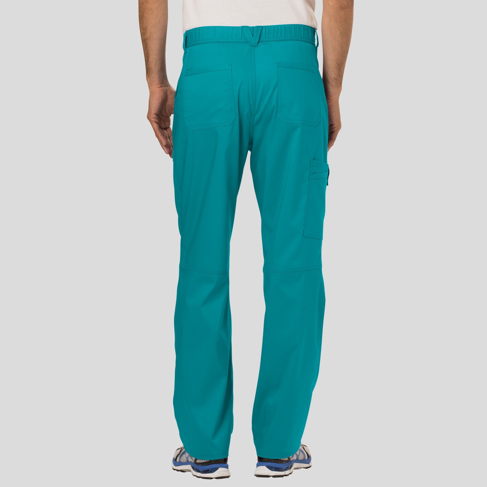 Men's Zip Fly Cargo Scrub Pant