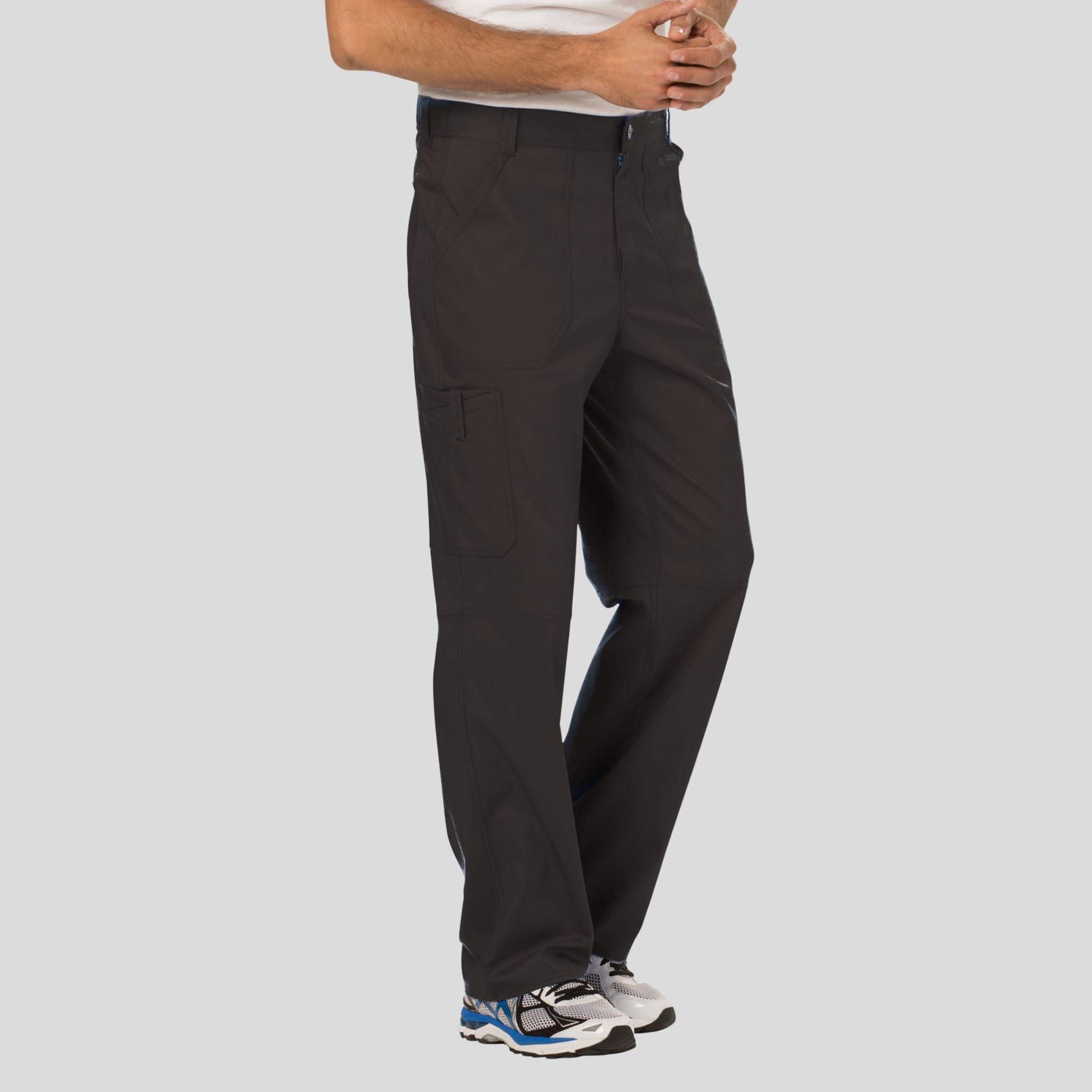 Men's Zip Fly Cargo Scrub Pant